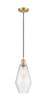 Innovations Lighting 516-1P-SG-G654-7 - Cindyrella - 1 Light - 7 inch - Satin Gold - Cord hung - Mini Pendant