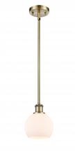 Innovations Lighting 516-1S-AB-G121-6-LED - Athens - 1 Light - 6 inch - Antique Brass - Mini Pendant