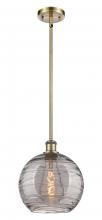 Innovations Lighting 516-1S-AB-G1213-10SM - Athens Deco Swirl - 1 Light - 10 inch - Antique Brass - Mini Pendant