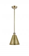 Innovations Lighting 516-1S-AB-MBC-8-AB-LED - Berkshire - 1 Light - 8 inch - Antique Brass - Pendant
