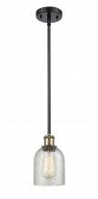 Innovations Lighting 516-1S-BAB-G259 - Caledonia - 1 Light - 5 inch - Black Antique Brass - Mini Pendant