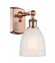 Innovations Lighting 516-1W-AC-G441-LED - Brookfield - 1 Light - 6 inch - Antique Copper - Sconce