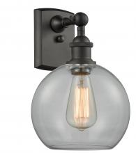 Innovations Lighting 516-1W-OB-G122-LED - Athens - 1 Light - 8 inch - Oil Rubbed Bronze - Sconce