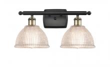 Innovations Lighting 516-2W-BAB-G422-LED - Arietta - 2 Light - 18 inch - Black Antique Brass - Bath Vanity Light