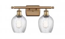 Innovations Lighting 516-2W-BB-G292 - Salina - 2 Light - 16 inch - Brushed Brass - Bath Vanity Light