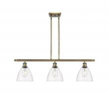 Innovations Lighting 516-3I-AB-GBD-752 - Bristol - 3 Light - 36 inch - Antique Brass - Cord hung - Island Light