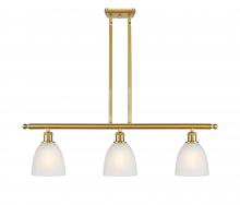 Innovations Lighting 516-3I-SG-G381-LED - Castile - 3 Light - 36 inch - Satin Gold - Cord hung - Island Light