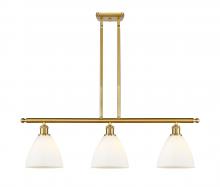 Innovations Lighting 516-3I-SG-GBD-751 - Bristol - 3 Light - 36 inch - Satin Gold - Cord hung - Island Light