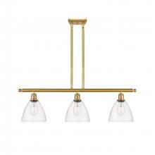 Innovations Lighting 516-3I-SG-GBD-752 - Bristol - 3 Light - 36 inch - Satin Gold - Cord hung - Island Light