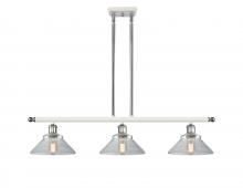 Innovations Lighting 516-3I-WPC-G132 - Orwell - 3 Light - 36 inch - White Polished Chrome - Cord hung - Island Light