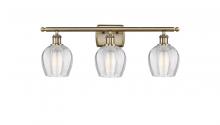 Innovations Lighting 516-3W-AB-G462-6-LED - Norfolk - 3 Light - 26 inch - Antique Brass - Bath Vanity Light