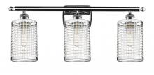 Innovations Lighting 516-3W-PC-M18-PC - Nestbrook - 3 Light - 25 inch - Polished Chrome - Bath Vanity Light