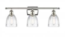 Innovations Lighting 516-3W-PN-G442 - Brookfield - 3 Light - 26 inch - Polished Nickel - Bath Vanity Light