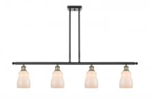 Innovations Lighting 516-4I-BAB-G391 - Ellery - 4 Light - 48 inch - Black Antique Brass - Cord hung - Island Light