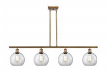 Innovations Lighting 516-4I-BB-G122-LED - Athens - 4 Light - 48 inch - Brushed Brass - Cord hung - Island Light