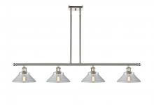 Innovations Lighting 516-4I-PN-G132 - Orwell - 4 Light - 48 inch - Polished Nickel - Cord hung - Island Light