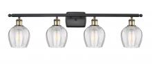 Innovations Lighting 516-4W-BAB-G462-6-LED - Norfolk - 4 Light - 36 inch - Black Antique Brass - Bath Vanity Light