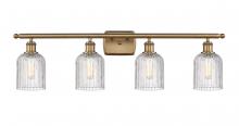 Innovations Lighting 516-4W-BB-G559-5CL - Bridal Veil - 4 Light - 35 inch - Brushed Brass - Bath Vanity Light