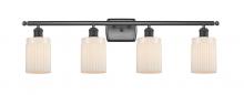 Innovations Lighting 516-4W-OB-G341 - Hadley - 4 Light - 35 inch - Oil Rubbed Bronze - Bath Vanity Light