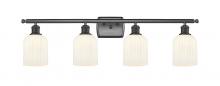 Innovations Lighting 516-4W-OB-G559-5GWH - Bridal Veil - 4 Light - 35 inch - Oil Rubbed Bronze - Bath Vanity Light