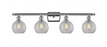 Innovations Lighting 516-4W-PC-G125 - Athens - 4 Light - 38 inch - Polished Chrome - Bath Vanity Light