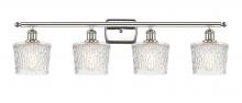 Innovations Lighting 516-4W-PN-G402 - Niagara - 4 Light - 37 inch - Polished Nickel - Bath Vanity Light