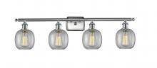 Innovations Lighting 516-4W-SN-G104-LED - Belfast - 4 Light - 36 inch - Brushed Satin Nickel - Bath Vanity Light