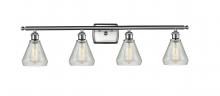 Innovations Lighting 516-4W-SN-G275-LED - Conesus - 4 Light - 36 inch - Brushed Satin Nickel - Bath Vanity Light