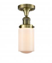Innovations Lighting 517-1CH-AB-G311-LED - Dover - 1 Light - 5 inch - Antique Brass - Semi-Flush Mount