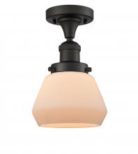 Innovations Lighting 517-1CH-OB-G171 - Fulton - 1 Light - 7 inch - Oil Rubbed Bronze - Semi-Flush Mount