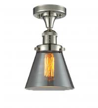 Innovations Lighting 517-1CH-PN-G63-LED - Cone - 1 Light - 7 inch - Polished Nickel - Semi-Flush Mount