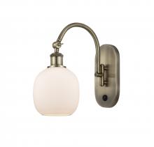 Innovations Lighting 518-1W-AB-G101-LED - Belfast - 1 Light - 6 inch - Antique Brass - Sconce