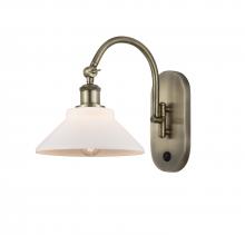 Innovations Lighting 518-1W-AB-G131-LED - Orwell - 1 Light - 8 inch - Antique Brass - Sconce