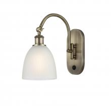 Innovations Lighting 518-1W-AB-G381-LED - Castile - 1 Light - 6 inch - Antique Brass - Sconce