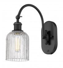 Innovations Lighting 518-1W-BK-G559-5CL - Bridal Veil - 1 Light - 5 inch - Matte Black - Sconce