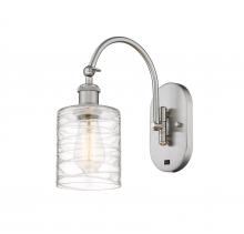 Innovations Lighting 518-1W-SN-G1113 - Cobbleskill - 1 Light - 5 inch - Brushed Satin Nickel - Sconce