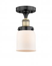 Innovations Lighting 616-1F-BAB-G51 - Bell - 1 Light - 5 inch - Black Antique Brass - Semi-Flush Mount