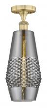 Innovations Lighting 616-1F-BB-G683-7 - Windham - 1 Light - 7 inch - Brushed Brass - Flush Mount