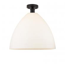 Innovations Lighting 616-1F-OB-GBD-161 - Bristol - 1 Light - 16 inch - Oil Rubbed Bronze - Semi-Flush Mount