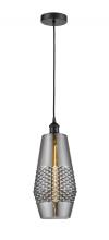 Innovations Lighting 616-1P-BK-G683-7 - Windham - 1 Light - 7 inch - Matte Black - Cord hung - Mini Pendant