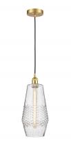 Innovations Lighting 616-1P-SG-G684-7 - Windham - 1 Light - 7 inch - Satin Gold - Cord hung - Mini Pendant