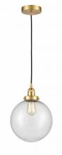 Innovations Lighting 616-1PH-SG-G204-10 - Beacon - 1 Light - 10 inch - Satin Gold - Cord hung - Mini Pendant