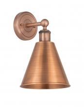 Innovations Lighting 616-1W-AC-MBC-8-AC - Berkshire - 1 Light - 8 inch - Antique Copper - Sconce