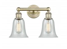 Innovations Lighting 616-2W-AB-G2812 - Hanover - 2 Light - 15 inch - Antique Brass - Bath Vanity Light