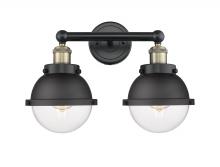 Innovations Lighting 616-2W-BAB-HFS-62-BK - Edison - 2 Light - 16 inch - Black Antique Brass - Bath Vanity Light