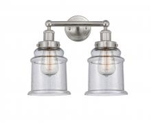 Innovations Lighting 616-2W-SN-G184 - Canton - 2 Light - 15 inch - Brushed Satin Nickel - Bath Vanity Light