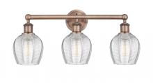 Innovations Lighting 616-3W-AC-G462-6 - Norfolk - 3 Light - 24 inch - Antique Copper - Bath Vanity Light