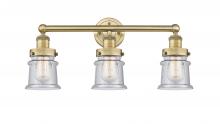 Innovations Lighting 616-3W-BB-G184S - Canton - 3 Light - 23 inch - Brushed Brass - Bath Vanity Light