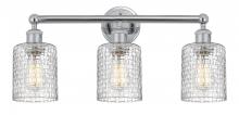 Innovations Lighting 616-3W-PC-G112C-5CL - Cobbleskill - 3 Light - 23 inch - Polished Chrome - Bath Vanity Light