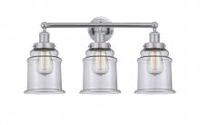 Innovations Lighting 616-3W-PC-G182 - Canton - 3 Light - 24 inch - Polished Chrome - Bath Vanity Light